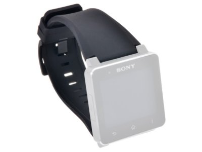     Sony  SmartWatch 2 SW2 Silicone Strap Black 1276-8078