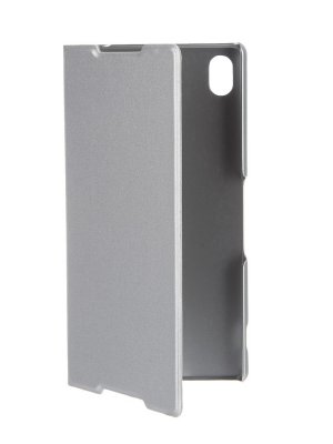   - Sony Xperia Z3+ BROSCO PU Silver Z3PLUS-BOOK-SILVER