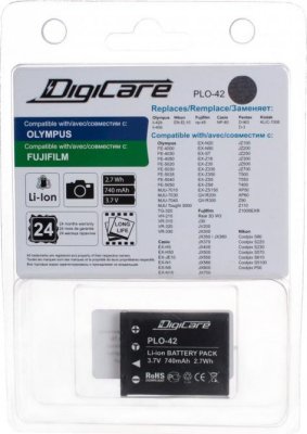   DigiCare PLO-N1 / Olympus BLN-1,  OM-D E-M1, OM-D E-M5, PEN E-P5