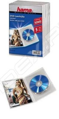    Hama H-83895 Jewel Case  DVD 5 .  