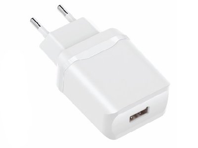    Olmio USB 2.4A Smart IC White  038735