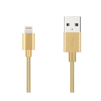   Budi USB - Lightning M8J023 1.2m Gold