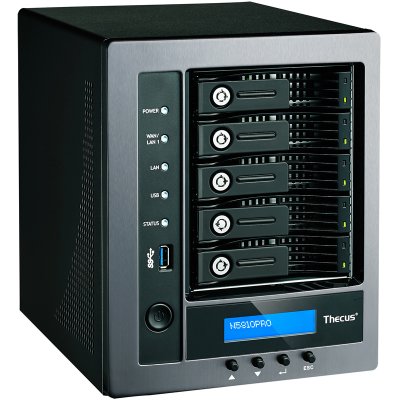      Thecus N5810PRO, 5xSATA 3.5", HDMI, iSCSI, USB3.0, Mini-UPS
