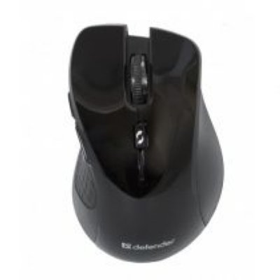    Defender Wireless Optical Mouse (Verso MS-375 Nano) Black Piano (RTL) USB, 6btn+Roll, .,