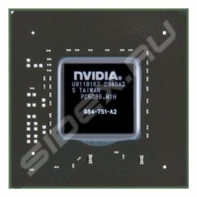    nVidia GeForce 8700M GT, G84-751-A2, 64Bits, 128MB 2012 (TOP-G84-751-A2(12))