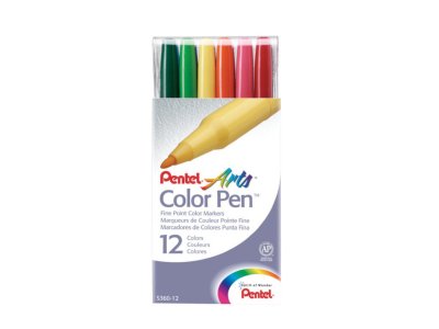      Pentel Color Pen 12  S360-12