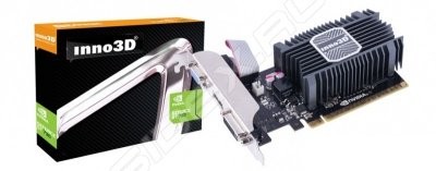    Inno3D GeForce GT730 902Mhz PCI-E 2.0 2048Mb 1800Mhz 64bit 2560x1600 DVI HDMI VGA RTL