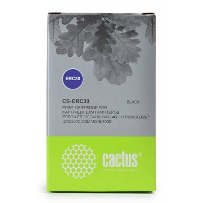   Cactus CS-ERC30, Black    Epson ERC 30/34/38
