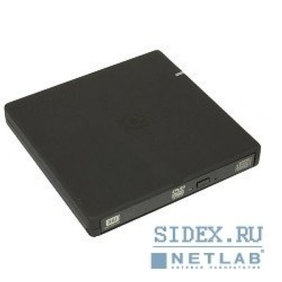     3Q Slim DVD RW Slim External (3QODD-T107-PB08), USB 2.0, Black (Retail)