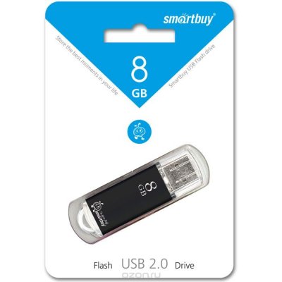   SmartBuy V-Cut 8GB, Black USB-