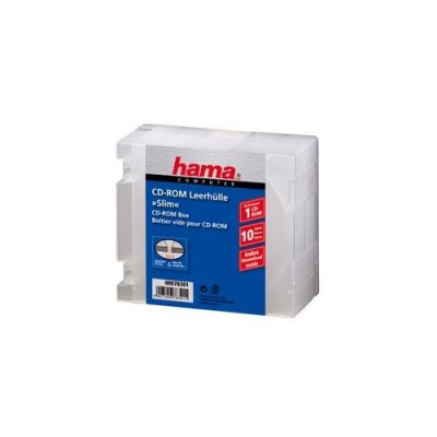    Hama H-78301  CD  Slim Box 10 .      ""