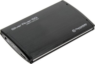     HDD  2.5" Thermaltake ST0024Z Silver River 5G 2.5" USB Black SATA--USB3.0