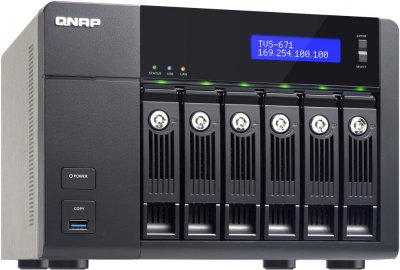     QNAP TVS-671-i3-4G i3-4150 3.5  6x3.5/2.5"HDD hot swap 1xHDMI
