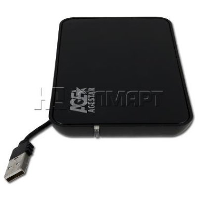     HDD 2.5" SATA AgeStar SUB2A8 Black, USB2.0