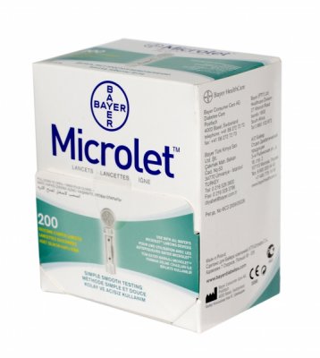    Bayer Microlet 200 .