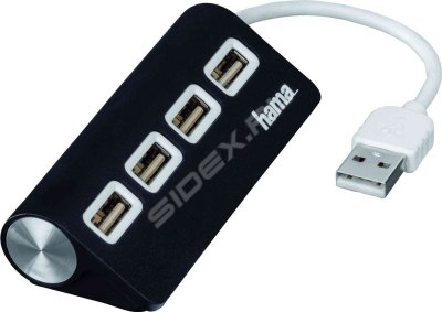    USB 2.0  4  (Hama Hub-12177) ()