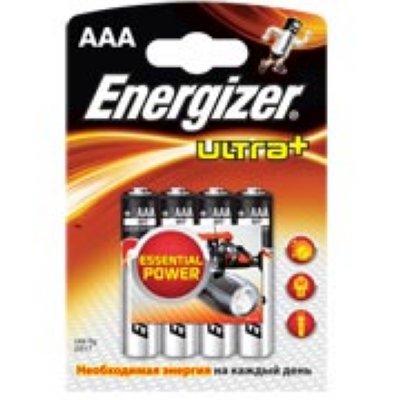    Energizer Ultra+ LR03/FSB4 AAA 4  636038/637509