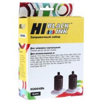     Hi-Black  HP [H2004Bk] 51645A/C6615D/6615N/51640A, 2x30ml, black