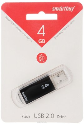   SmartBuy V-Cut 4GB, Black USB-