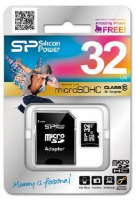     Micro SDHC 32Gb Class 10 Silicon Power SP032GBSTH010V10  
