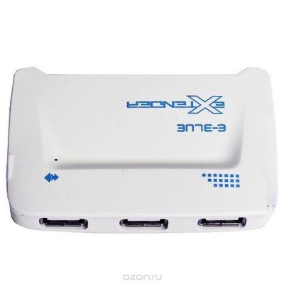   E-Blue ERD052 Extender, Blue  + USB-