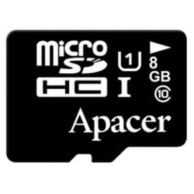     Apacer microSDHC Card Class 10 UHS-I U1 8GB
