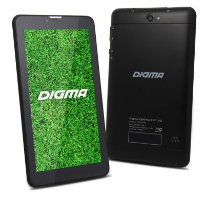    Digma Optima 7.07 3G TT7007MG MTK8312 (1.3) 2C A7/RAM512Mb/ROM4Gb/7" TFT 1024*600/3G/WiFi/BT