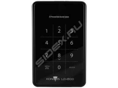      HDD Konoos LD-500 Black (1x2.5, USB 3.0)