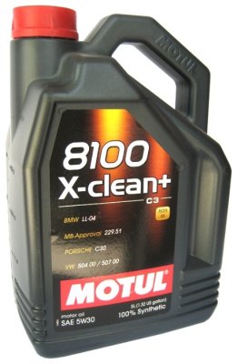     MOTUL 8100 X-clean + 5W-30 5  (106377)