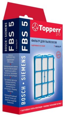   Topperr HEPA- FBS 5 1 .