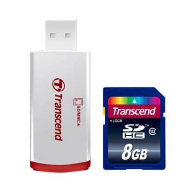     8Gb - Transcend High-Capacity Ultimate Class 10 - Secure Digital TS8GSDHC10-P2  -