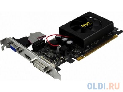    1024Mb Palit GeForce GT610 PCI-E D-Sub DVI HDMI OEM