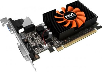    1024Mb Palit GeForce GT730 PCI-E DVI HDMI NE5T7300HD06-2081F Retail