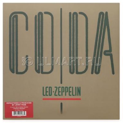     LED ZEPPELIN "CODA", 1LP