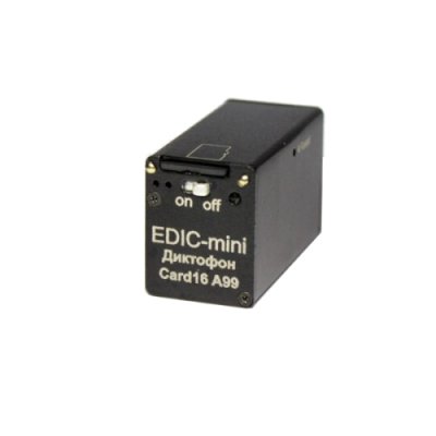 Товар почтой Диктофон Edic-mini Card 16 A99 - 2Gb
