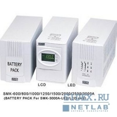   UPS PowerCom SMK-1000A RM LCD (2U)