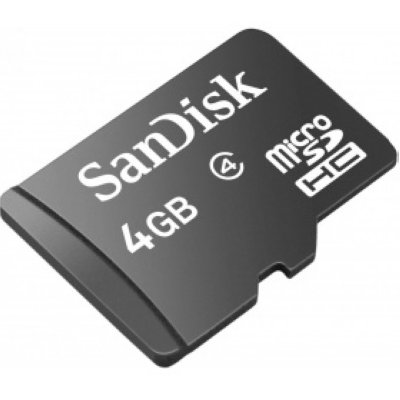     MicroSD 4Gb SanDisk (SDSDQM-004G-B35) Class 4 microSDHC