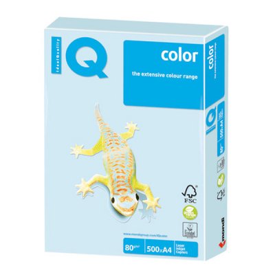    IQ Color A4 80g/m2 500  Pastel Light Blue BL29 110790