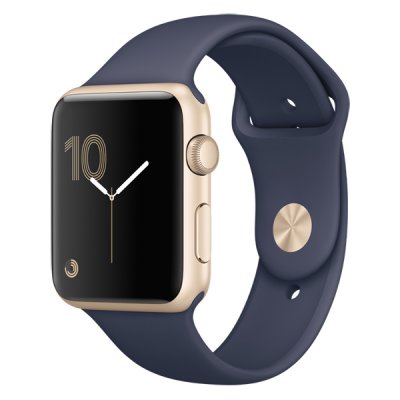   - Apple Watch S2 Sport 42mm Gold Al/Blue (MQ152RU/A)