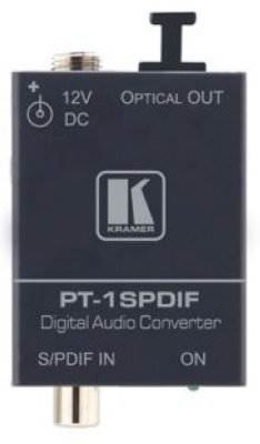Товар почтой Kramer PT-1SPDIF Преобразователь формата цифрового аудиосигала S/PDIF в Toslink