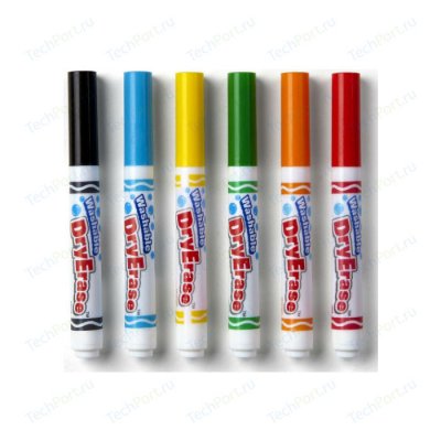    Crayola  Dry Erase 6  98-5807
