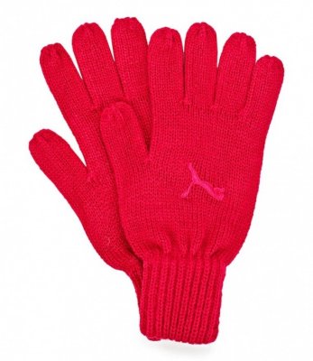    PUMA Fundamentals Knit Gloves, ,  S