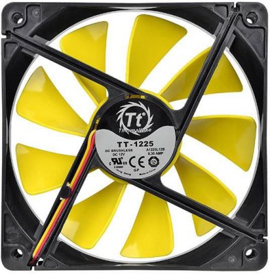    Thermaltake CL-F037-PL12YE-A Pure 12 C Yellow [120mm, 1000rpm]