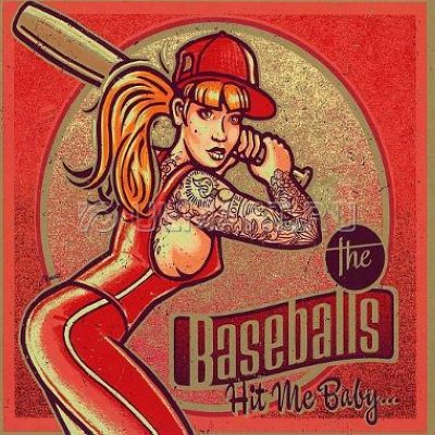   CD  BASEBALLS, THE "HIT ME BABY:", 1CD