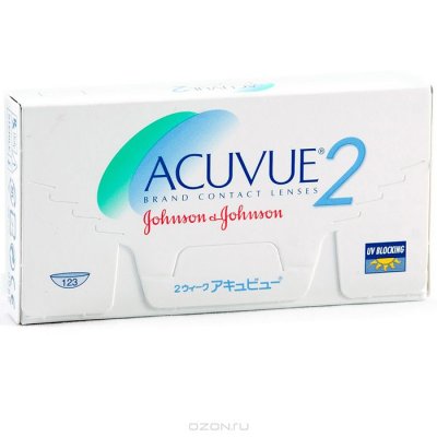   Johnson & Johnson   Acuvue 2 (6  / 8.3 / -4.25)