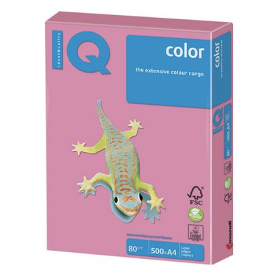     IQ Color A4 80g/m2 500  Pastel Pink Flamingo OPI74 110676