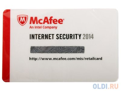     McAfee Internet Security OEM 2014 - Card - 1USER (MIS149EC1RAO)