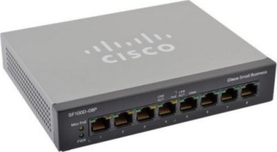      Cisco SF100D-08P-EU,  8  10 / 100  / , PoE