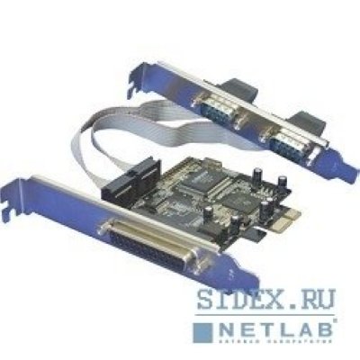    XWT-PE2S1P RTL PCI-E 2xRS232, 1xIEEE1284