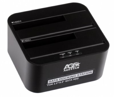     AgeStar 3UBT6 USB3.0  2x2.5"/3.5" SATA HDD/SSD